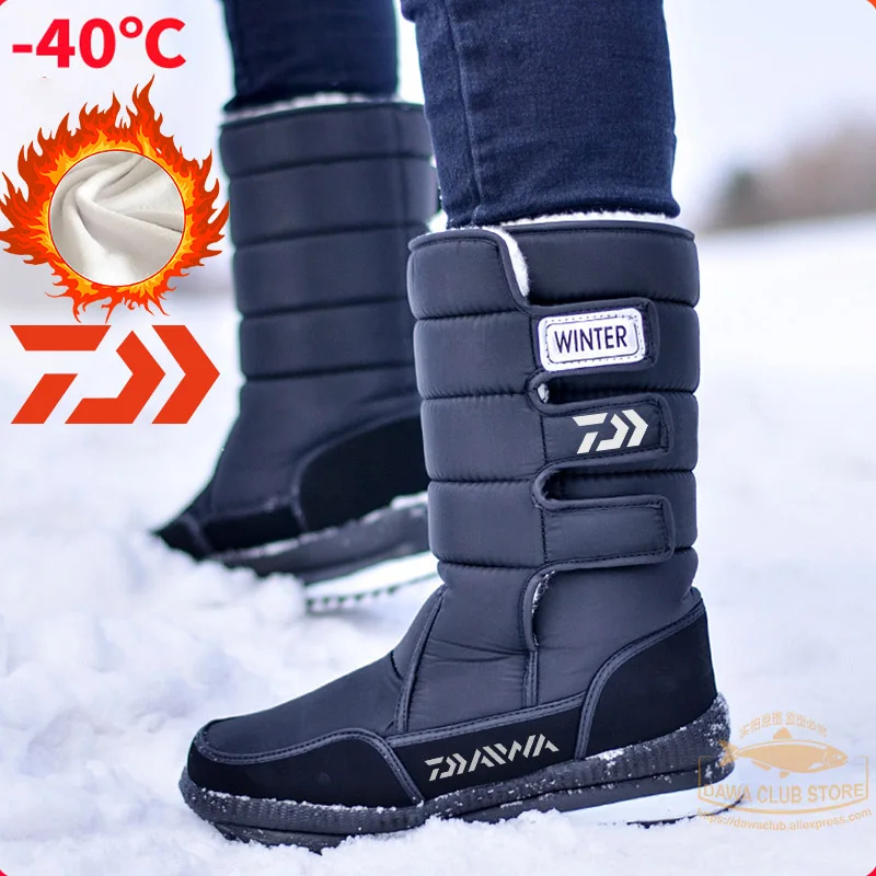 2021 DAIWA рыболовные ботинки бархатная теплая обувь уличные нескользящие