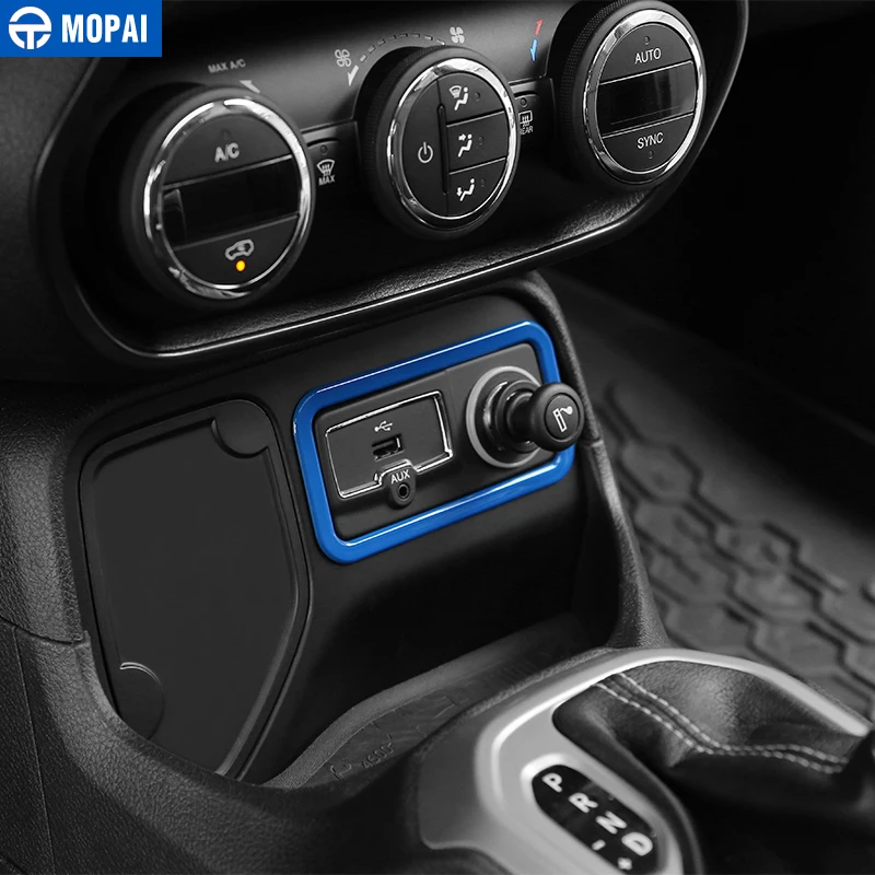 MOPAI ABS Автомобильная сигары отделка для прикуривателя рамка Накладка Jeep Renegade 2015