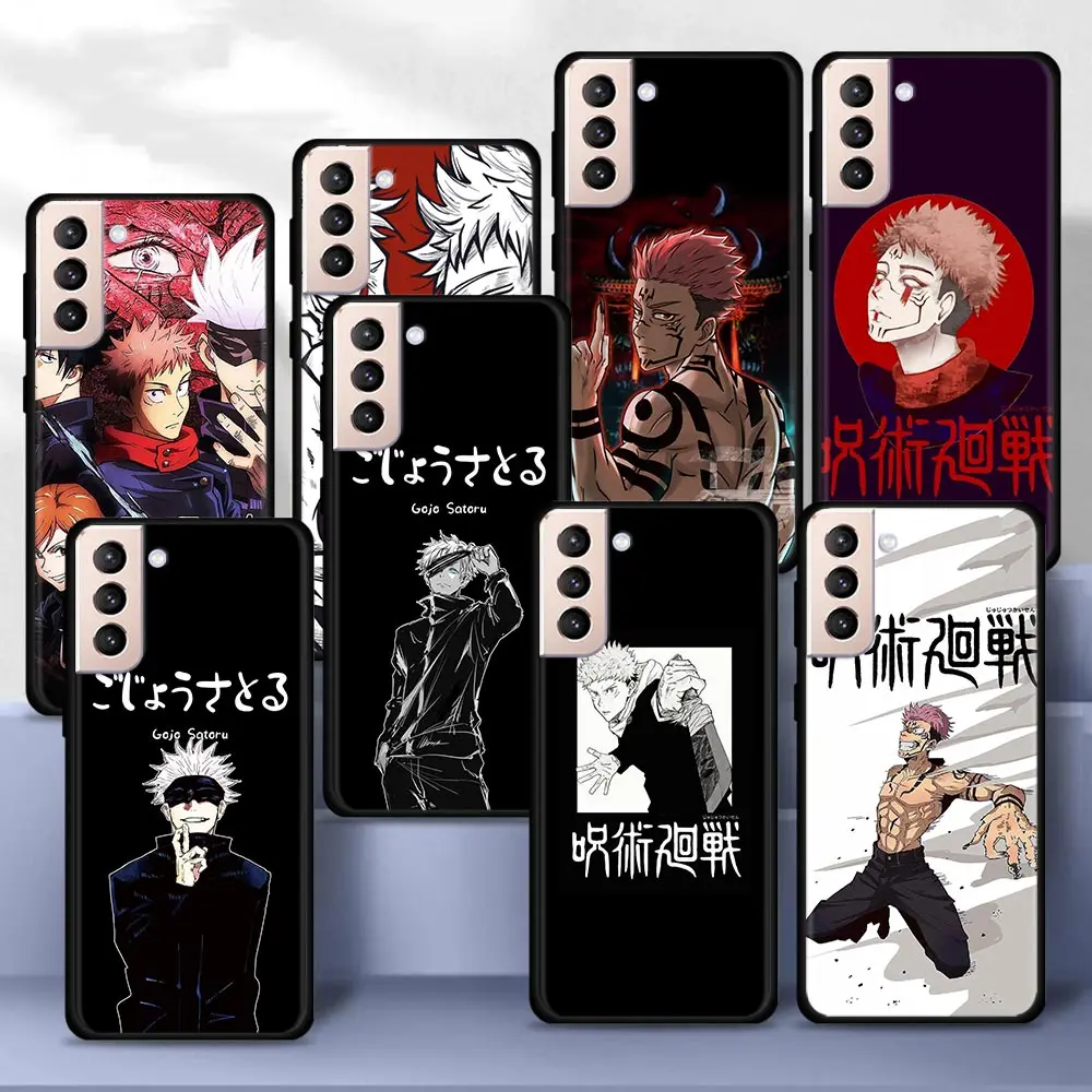 

Jujutsu Kaisen Phone Case for Samsung Galaxy S20 FE S21 Ultra S10e S10Lite S10 S9 S8 Plus S7 Edge Silicone Cover Coque Shell Bag