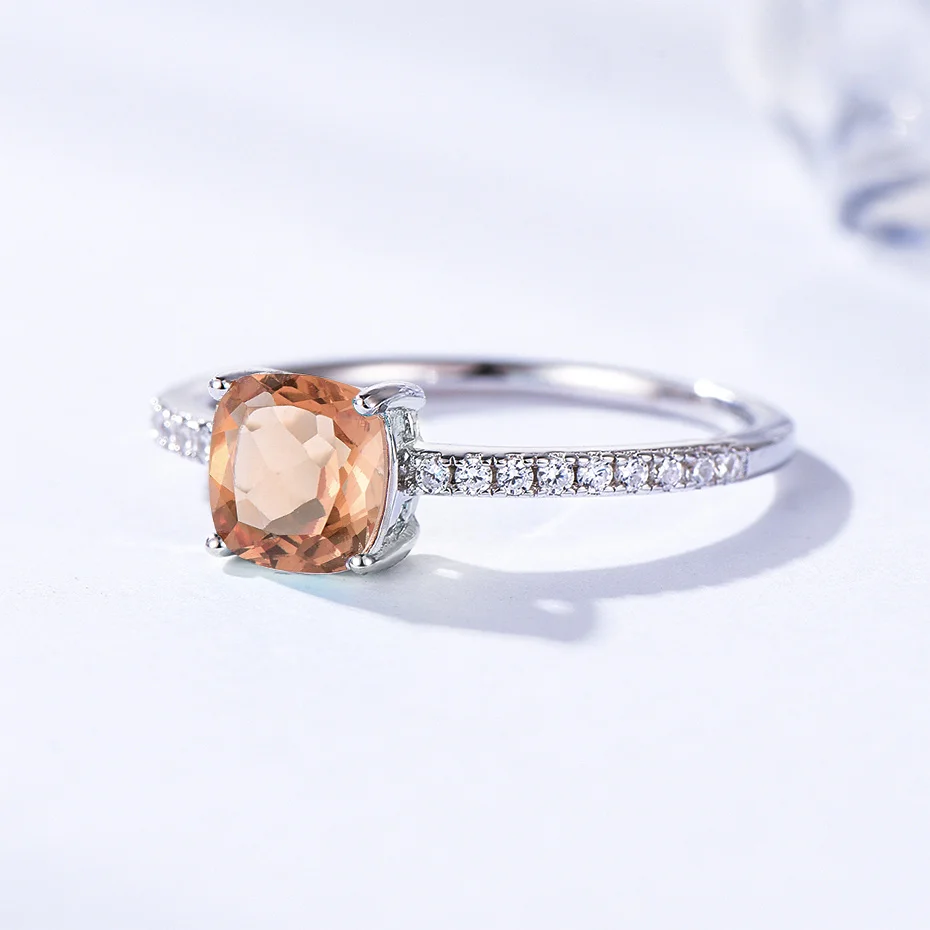 Кольца с драгоценными камнями Kuololit Diaspore для женщин и девочек однотонное кольцо