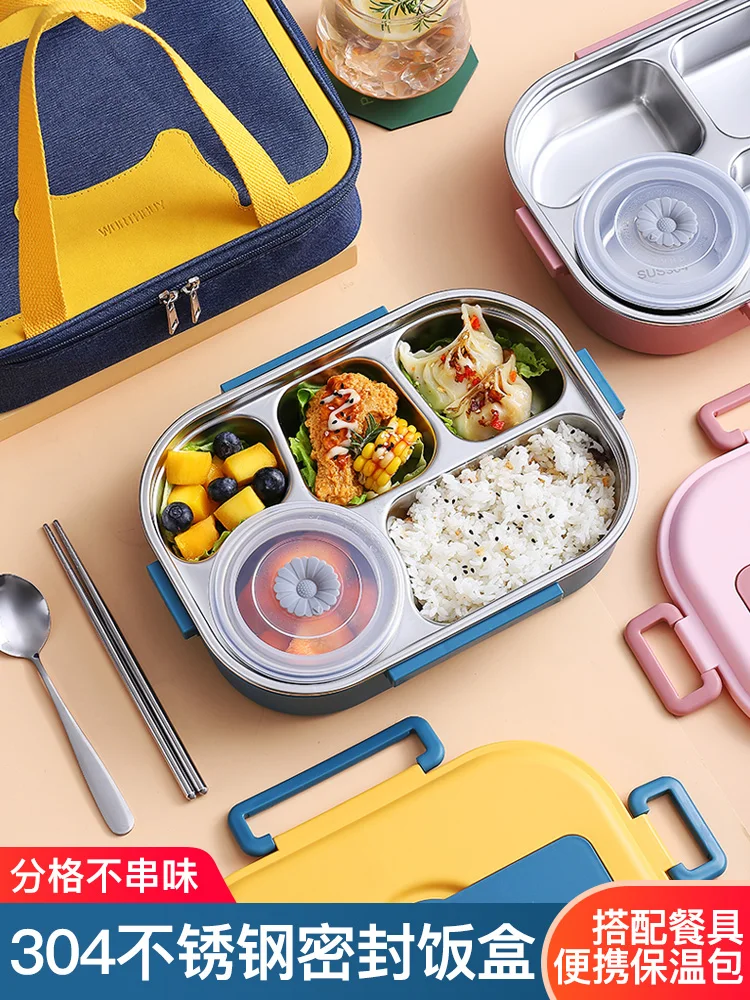 Ланч бокс с теплоизоляцией для офиса и студентов 1 Портативный большой емкости