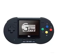 poke fami dx 16bit portable handheld game player with cartridge for sfcsnes rom support original 16bit joystick