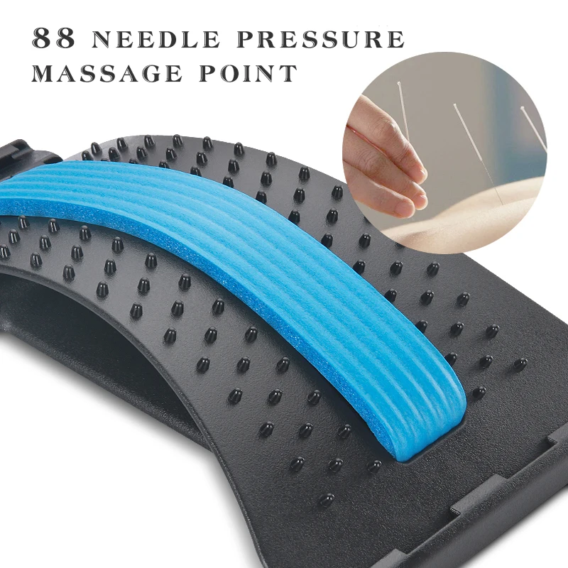 3 уровня облегчения поясницы массажное растяжение спины опора для талии тренажер