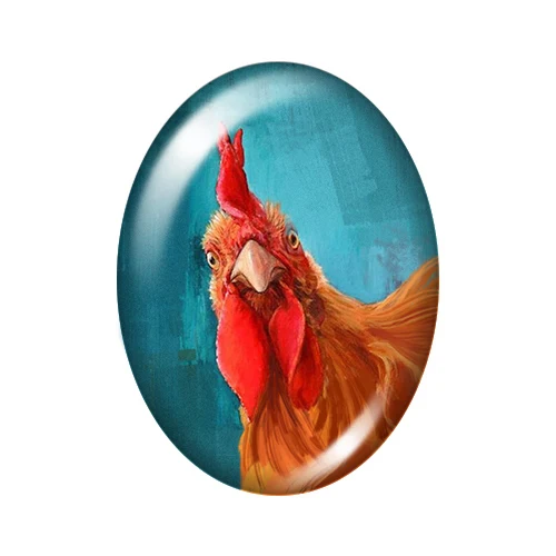 Овальный петух 10 шт. 13 х8 мм/18 х2 5 мм/30 х40 мм