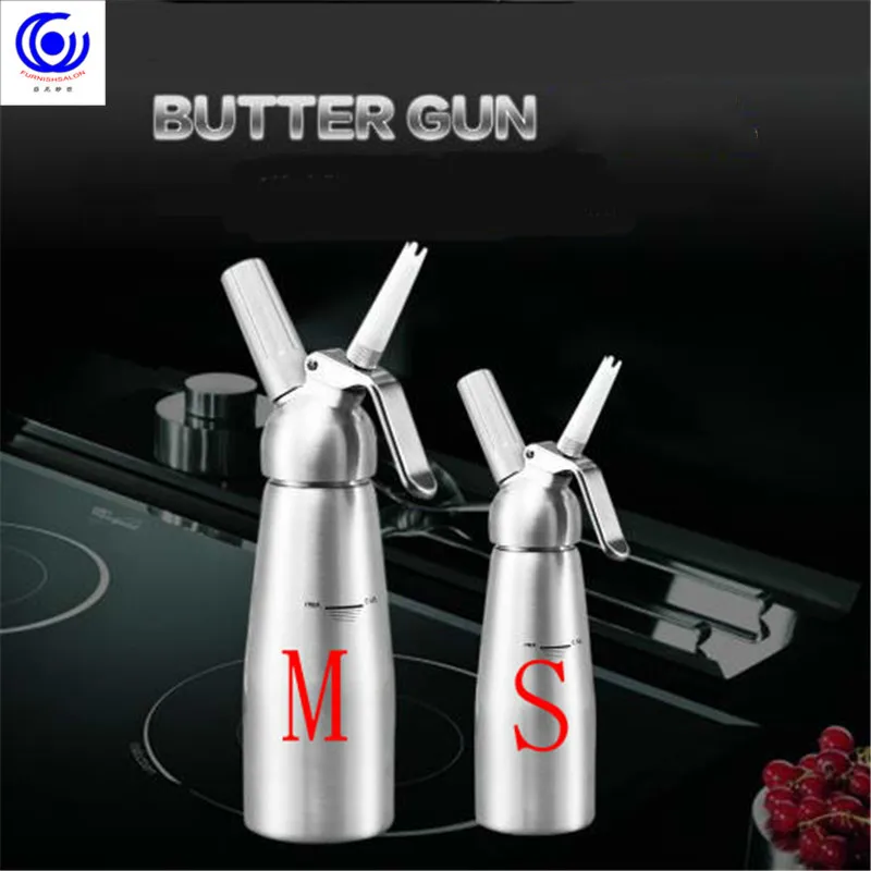 Алюминиевый пистолет для вспенивания крема диспенсер свежих цветов с