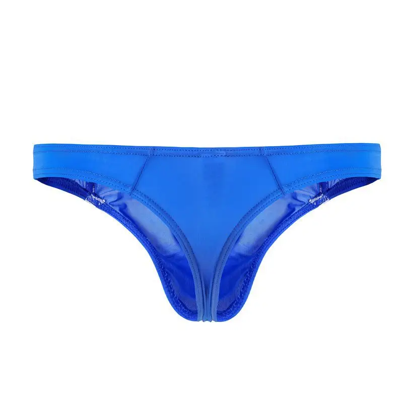 Сексуальные мужские стринги G нейлоновые дышащие трусы из вискозы с Т образной
