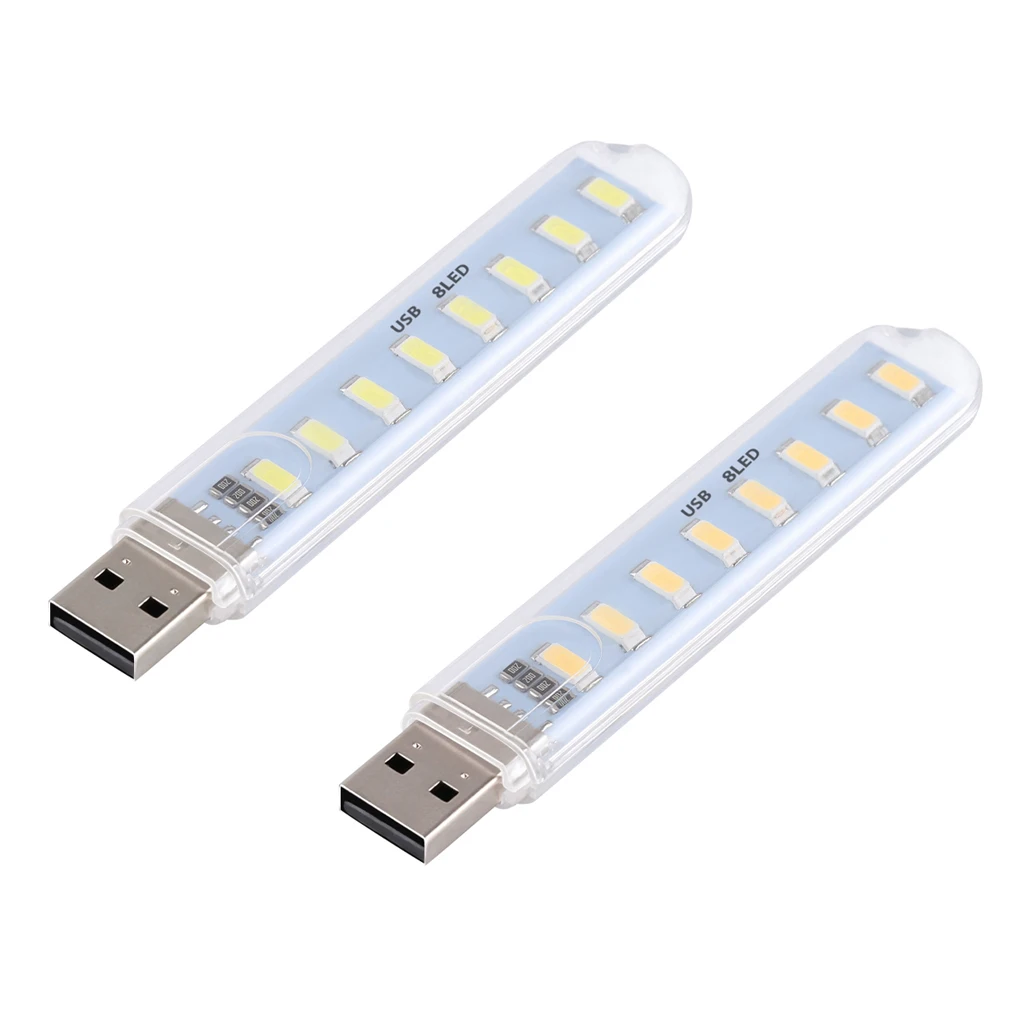 USB светодиодный книга светильник с 3 s 8 SMD 5630 5730 лампы 5V Мощность Вход белый 5000 6500K