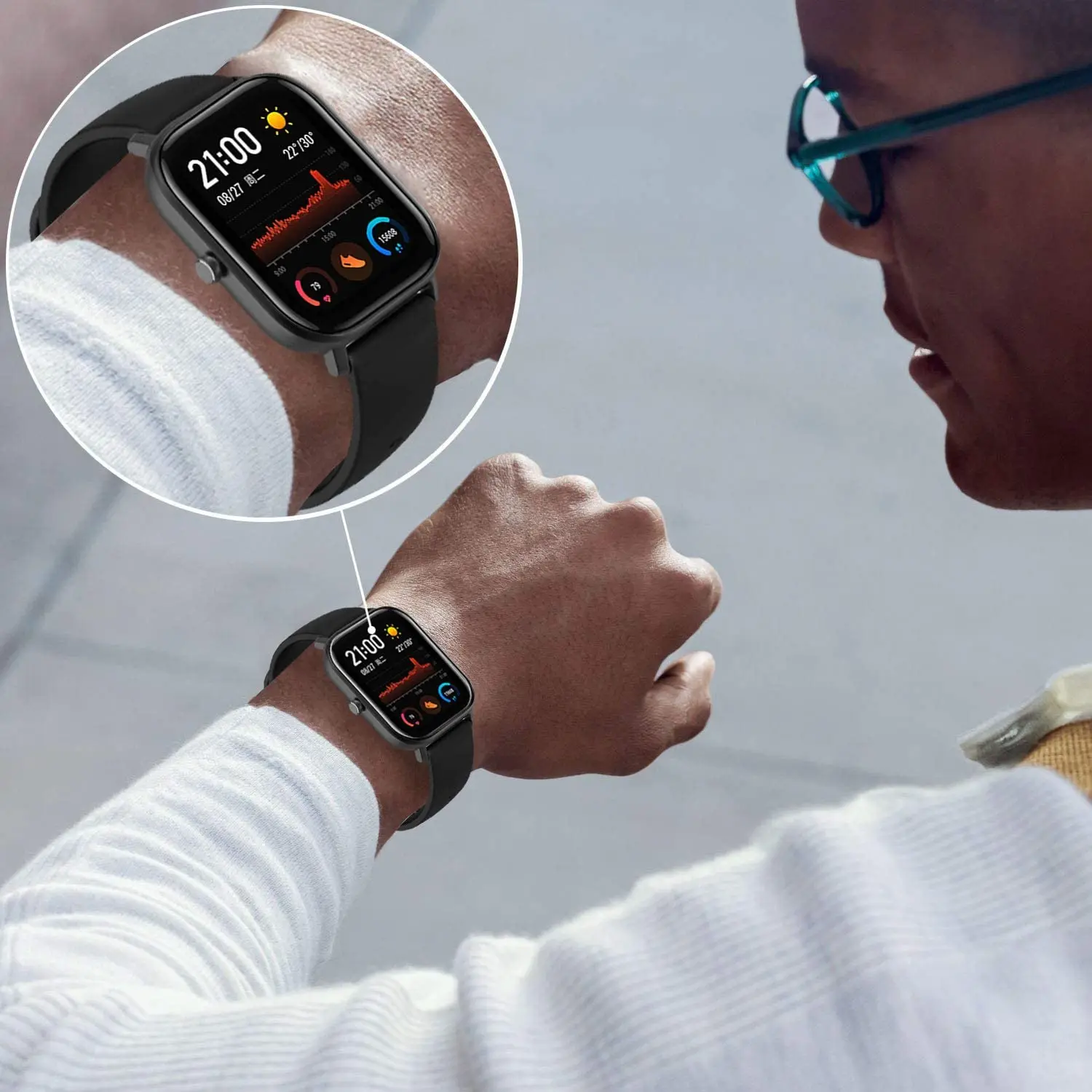 6 шт полное покрытие ТПУ пластиковая защитная пленка для Huami Amazfit GTS 2 GTR2