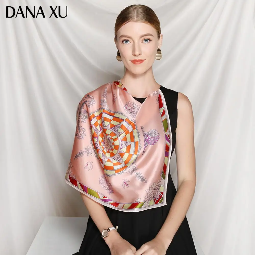 Модные шарфы и шали женский зимний теплый шарф роскошный брендовый чехол для