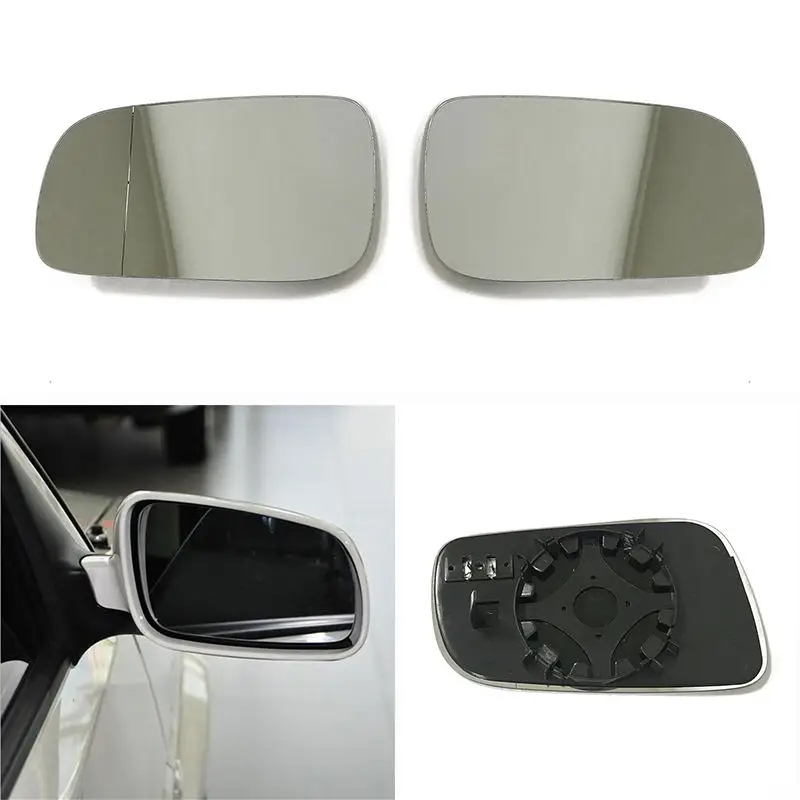 Auto Replacement Left Right Heated Wing Rear Mirror Glass for VW Passat B5 Bora Golf 4 Jetta Santana 3000 1J1857521 1J1857522 | Автомобили