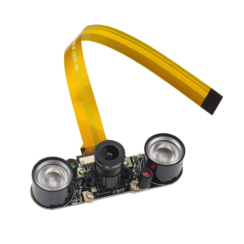 Камера ночного видения Raspberry Pi с кабелем IR Lighting для 4 3 Model B 4B 3B + Zero W V1.3|Аксессуары