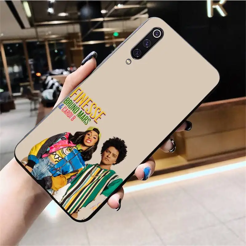 

Cardi B and Bruno Mars Black TPU Soft Rubber Phone Cover for Huawei Honor 30 20 10 9 8 8x 8c v30 Lite view pro