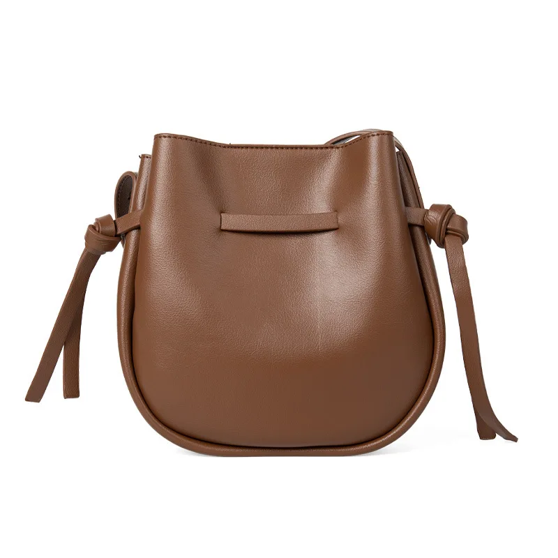 

Women New Fashion Retro Large Capacity Tassel Shoulder Bags Handbag Crossbody Bag Bucket Bag Office Daily