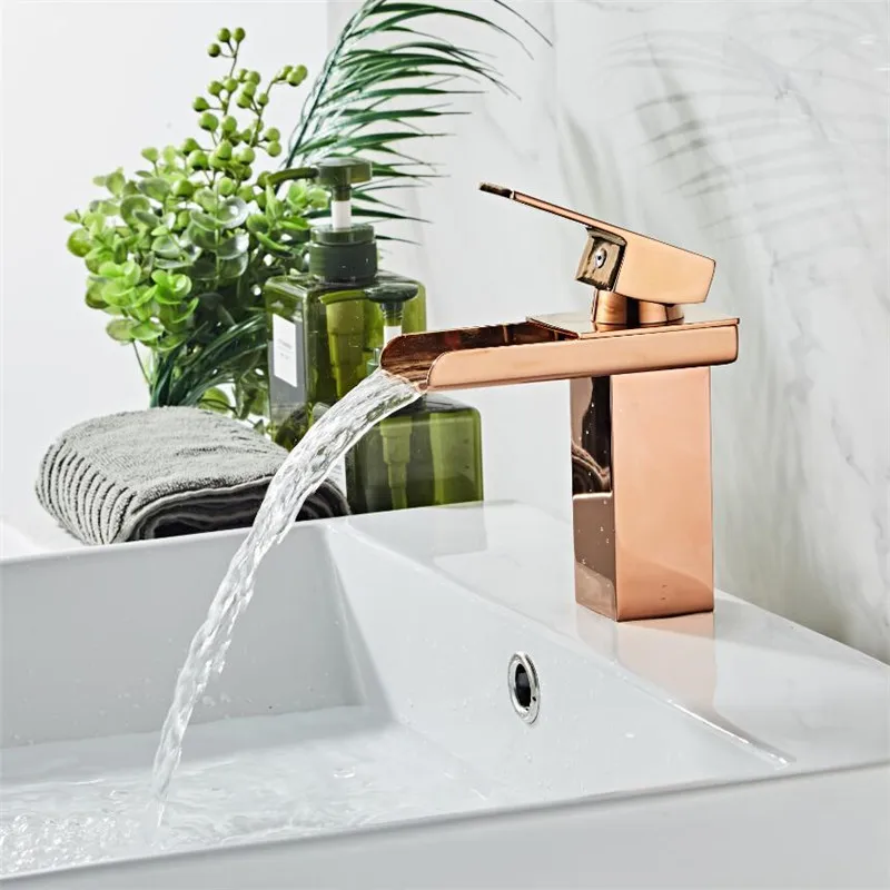 Смесители для раковины элегантный кран ванной комнаты Смеситель горячей и