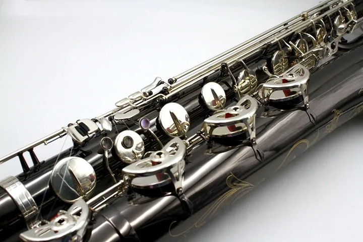 Il belin новый E плоский Баритон саксофон черный никелевая поверхность