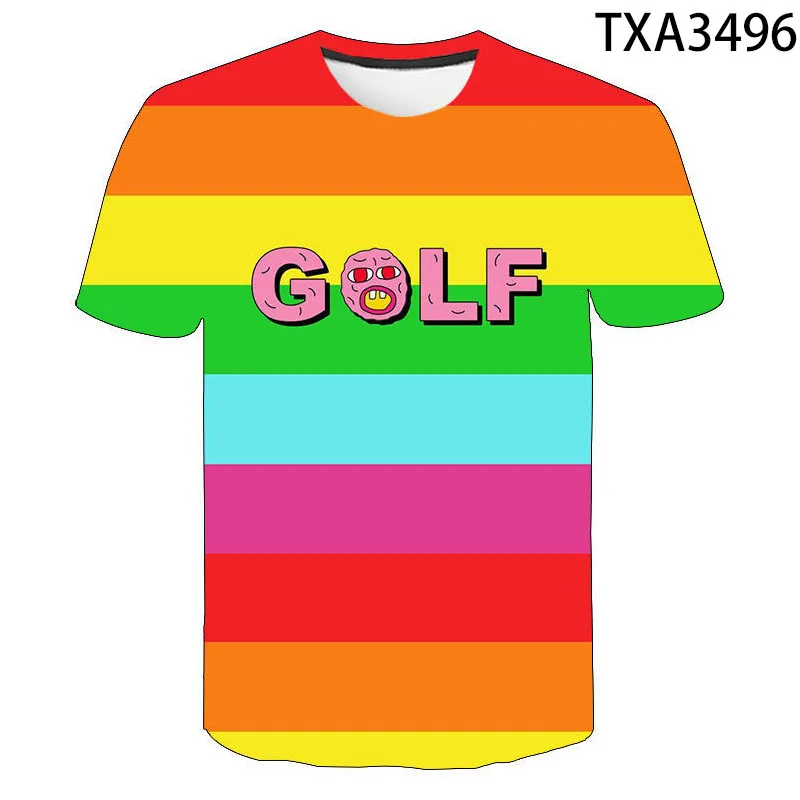 

Tyler The Creator Boy Girl Kids Fashion Men Women Children 3D Printed T Shirt Casual Short Sleeve Boy girl Kids Cool Tops Tee