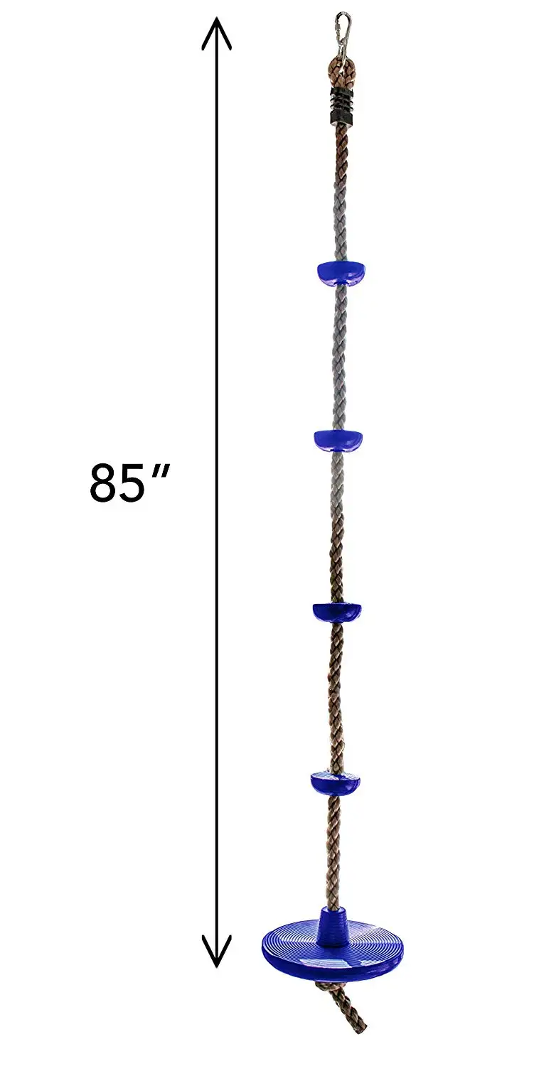 Детская домашняя лестница для скалолазания эскалатор веревка диск качели набор