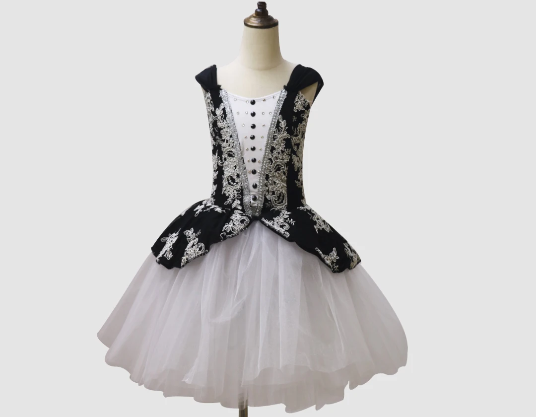 Новый балетное платье танцевальная одежда для девушек танцевальное тюль-юбки tulle