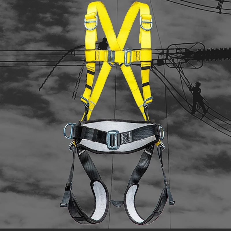 Full Body Harness Climbing Harness Seraph Construction Harness with Side D Rings