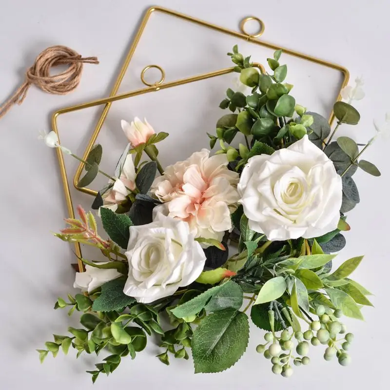 Настенный цветочный держателя для Форма Nordic Стиль воздушные растения полка дома