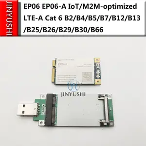 EP06 EP06-E EP06-A IoTM2M-optimized LTE-A Cat 6 мини-модуль PCIe с USB-адаптером, поддержка слота для SIM-карты, Openwrt mikrotik