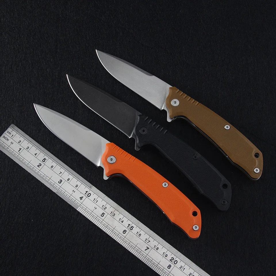

D2 стальной карманный нож высокая твердость открытый G10 складной нож полевой спасательный портативный складной нож для кемпинга