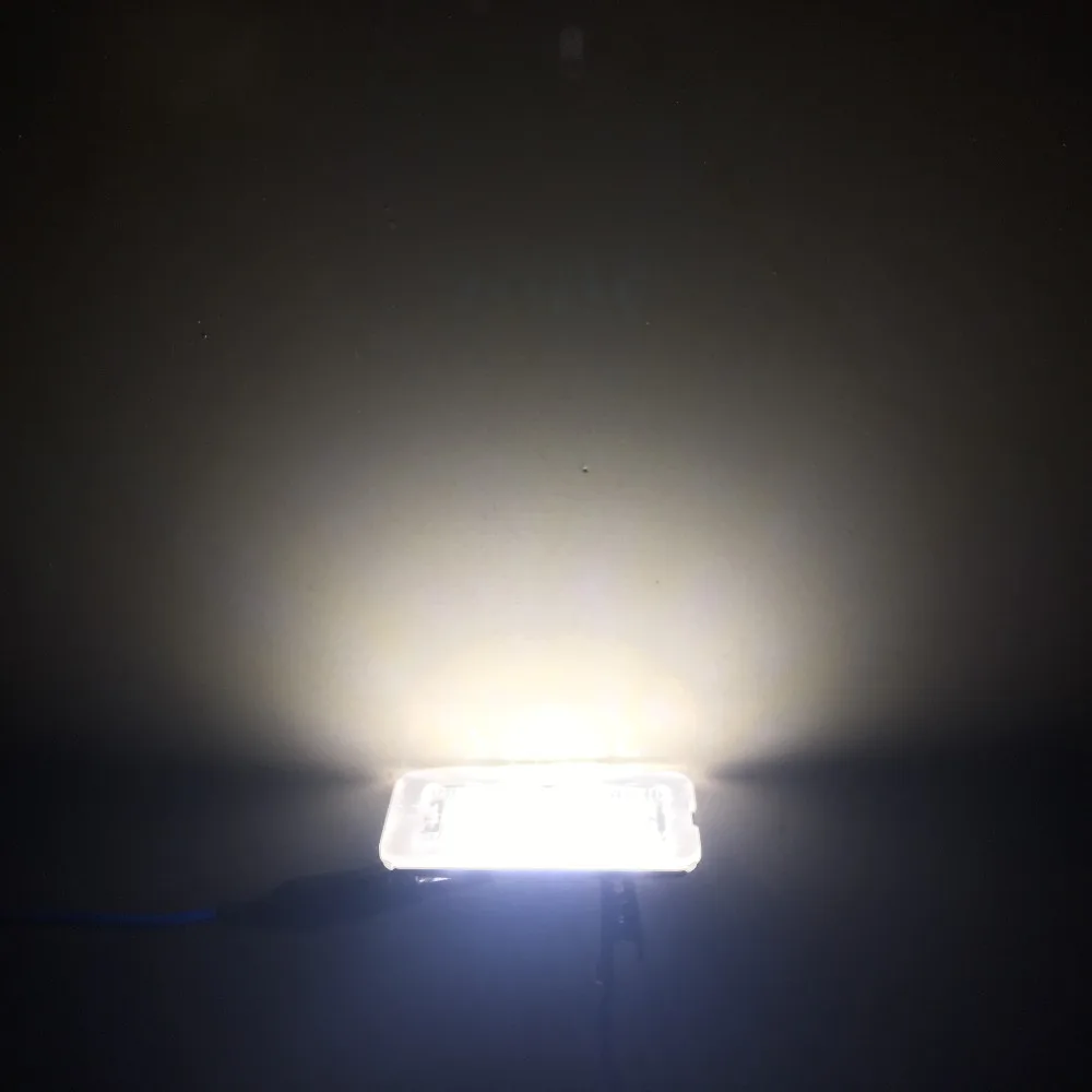 2x автомобиль светодиодный фонарь освещения номерного знака светильник для FIAT 500