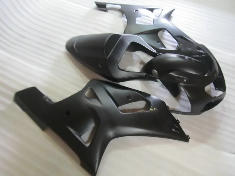 Комплект обтекателей под заказ для GSXR600 750 01 02 03 GSXR 600 GSXR750 2001 2002 2003 ABS Матовый черный