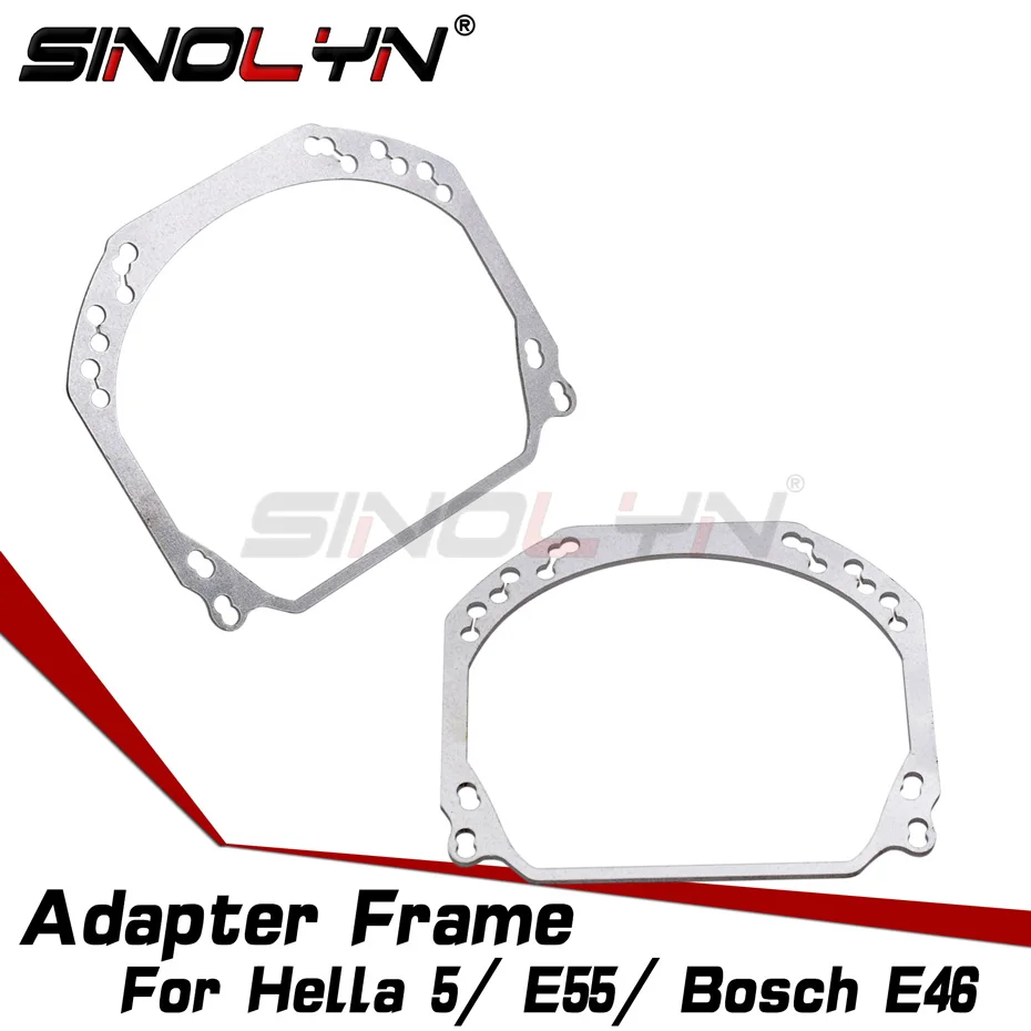 Headlight Lenses Mounting Frame Adapter For Hella 3R G5/E55/ E46 AL Bi-xenon Projector Lens DIY Car Lights Accessories Retrofit
Headlight Lenses Mounting Frame Adapter For Hella 3R G5/E55/ E46 AL Bi-xenon Projector Lens DIY Car Lights Accessories Retrofit