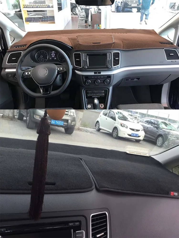 Защитный коврик для приборной панели Volkswagen VW Sharan Mk2 7N1 7N2 2010-22