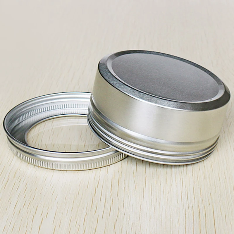 24 шт 150 мл прозрачная алюминиевая коробка для хранения на окно пустая косметики Diy