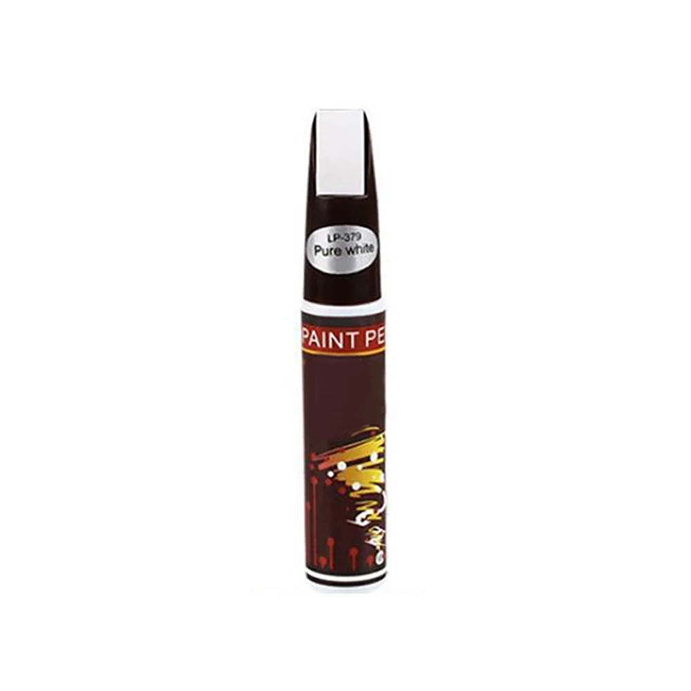 Автомобильные цвета Fix Coat paint pen Touch Up, инструмент для удаления царапин, 5 цветов нетоксичный, постоянный, водостойкий - Название цвета: Белый