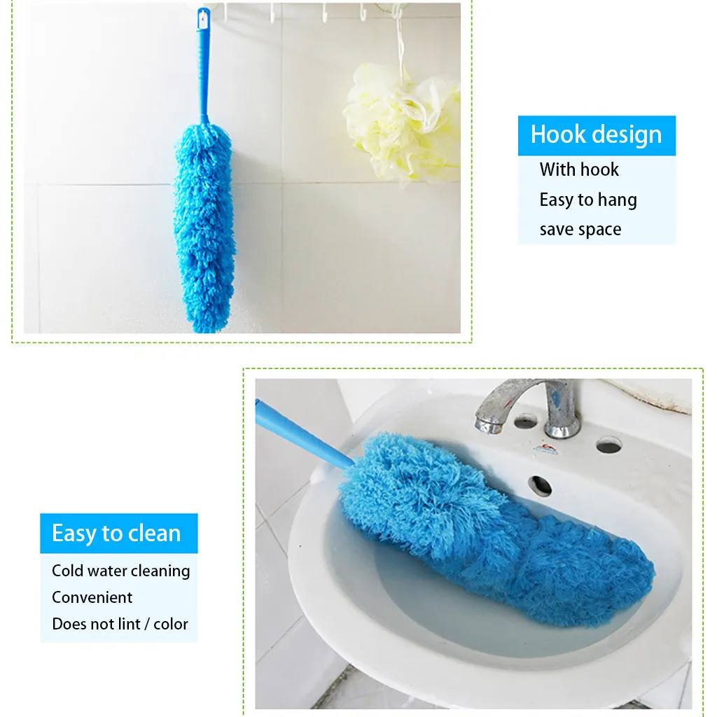 Окно Регулируемый щетка для чистки волос мебели пылесборник статического