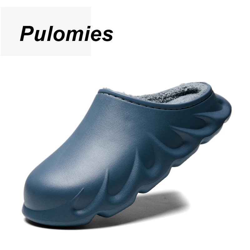 

Шлепанцы унисекс Wintes, быстросохнущие, плюшевые, теплые, Нескользящие