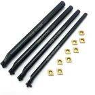 Держатель внутреннего токарного инструмента S06K-SCLCR06, S08K-SCLCR06, S10K-SCLCR06, CCMT060204, твердосплавная пластина для токарного станка с ЧПУ