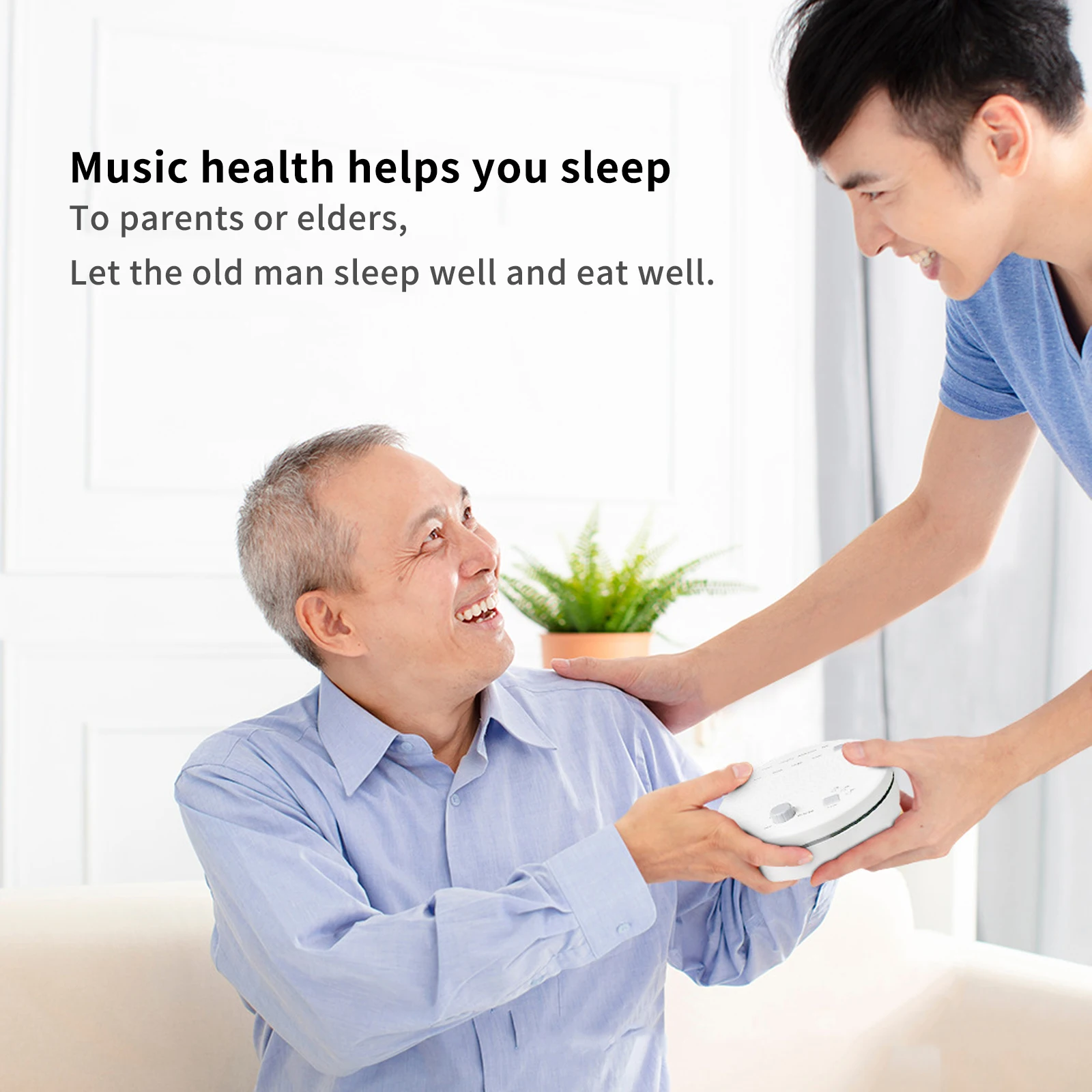 

White Noise Sleep Therapy Device Sound Relaxation Machine Sleeping Helper Insomnia Physiotherapy Instrument Sleep Enhancer