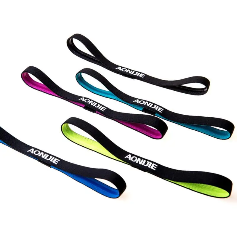 1 шт. нескользящая спортивная повязка на голову для фитнеса тенниса бадминтона