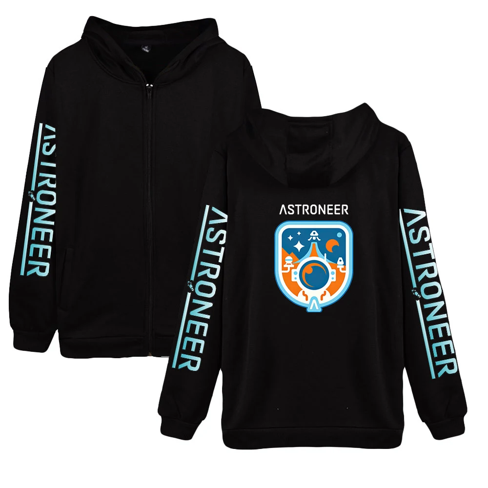 

Astroneer Fashion Prints Zipper Hoodies Women/Men Long Sleeve Hooded Sweatshirt Hot Sale Casual Harajuku Streetwear Clothes
