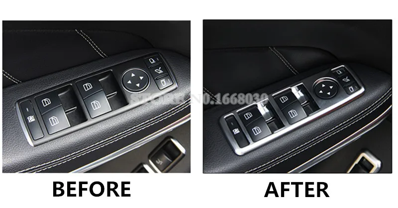 Крышка для внутренней двери подлокотника переключателя окна Benz GLE W166 /Coupe C292 2015 2019