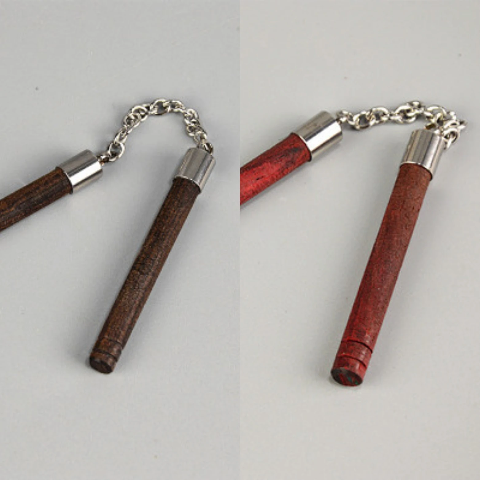 

1/6 Scale Nunchaku Wooden Model Simulation Weapon Model Doll Scene Accessories fit for 12" Dolls