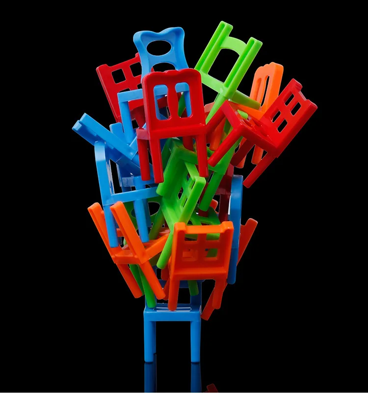 18 шт./компл. балансирующие штабелируемые стулья строительные блоки детский