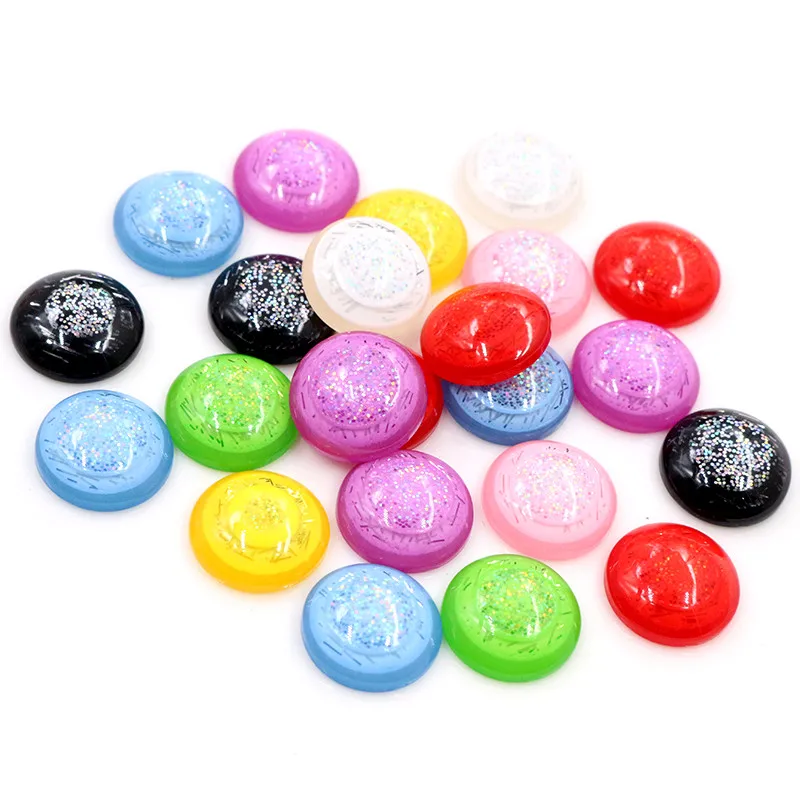 

New New New! 12mm 18mm Mix AB Colors Style Flat back Resin Cabochons Fit 12/18mm Cameo Base Cabochons