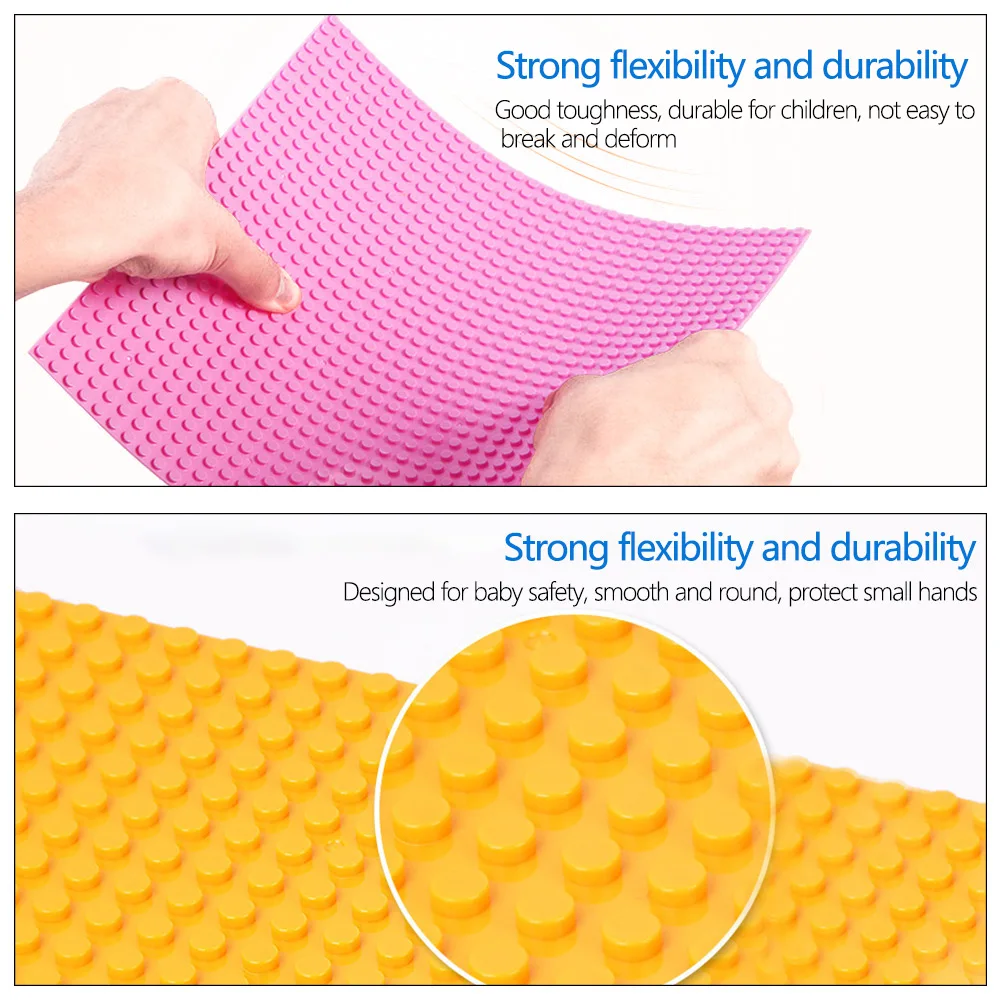 

32*32 Dots Single Side Building Blocks Base Plates Plastic Assembly DIY Bricks Baseplates City Scene Toys For Kids Xmas Gifts