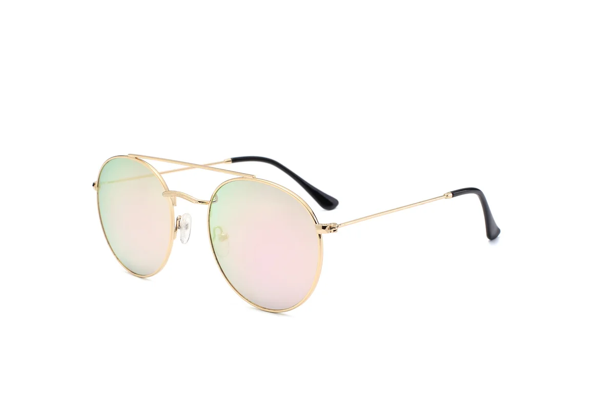 ZENOTTIC Brand Designer Polarized Sunglasses Retro Round Women/Men Outdoor Driving Metal Large UV400 Coating Mirror Sun Glasses
