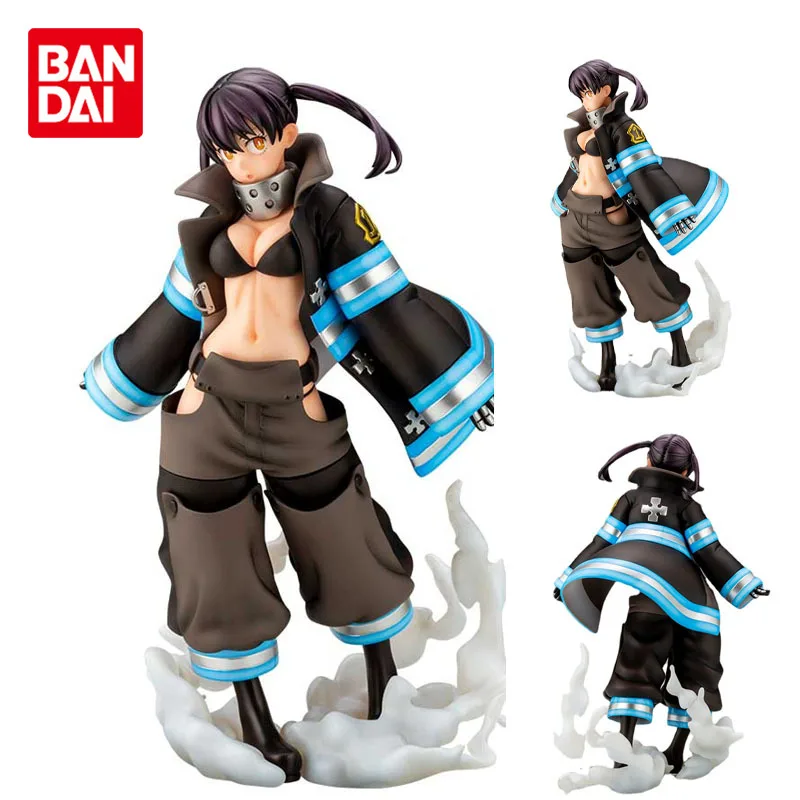 

Фигурка Bandai PP844 Fire Force из аниме, оригинальная экшн-фигурка котацу Тамаки, игрушки для мальчиков и девочек, Детский Рождественский подарок