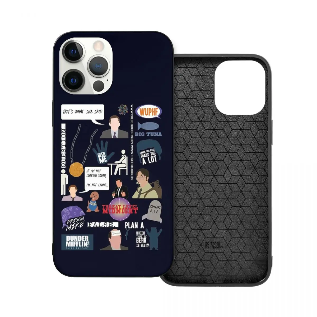 

Коллекция US Office, ПК стеклянный чехол из ТПУ для телефона iPhone 13 12 11 Xs Xr X Pro Max Mini 7 8 Se2 Plus 6 6S