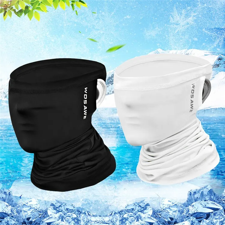 

Anti-UV Cycling Scarf Headband Helmet Linings Ice Silk Moisture Absorption