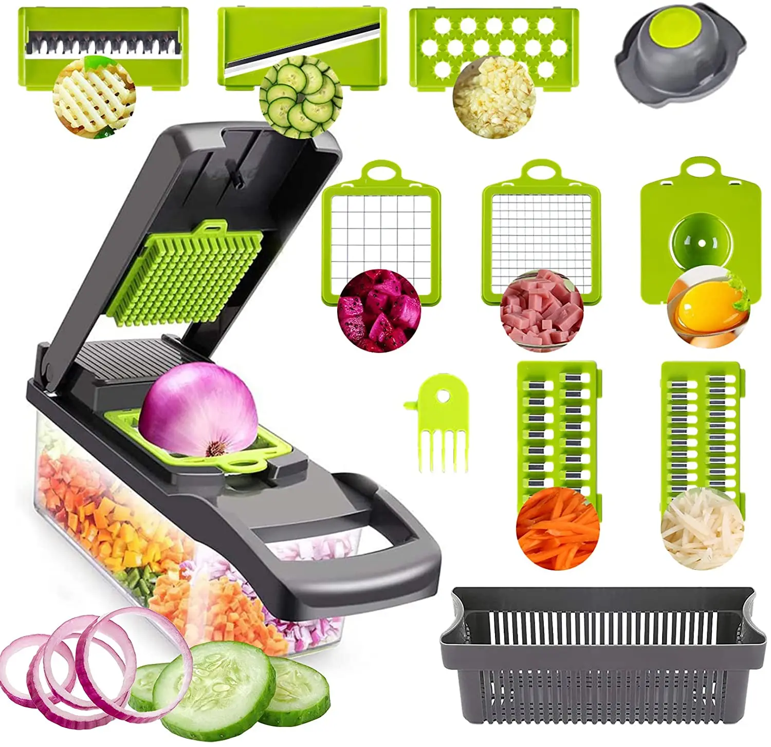 Инструмент для резки овощей многофункциональная терка кусочков картофеля