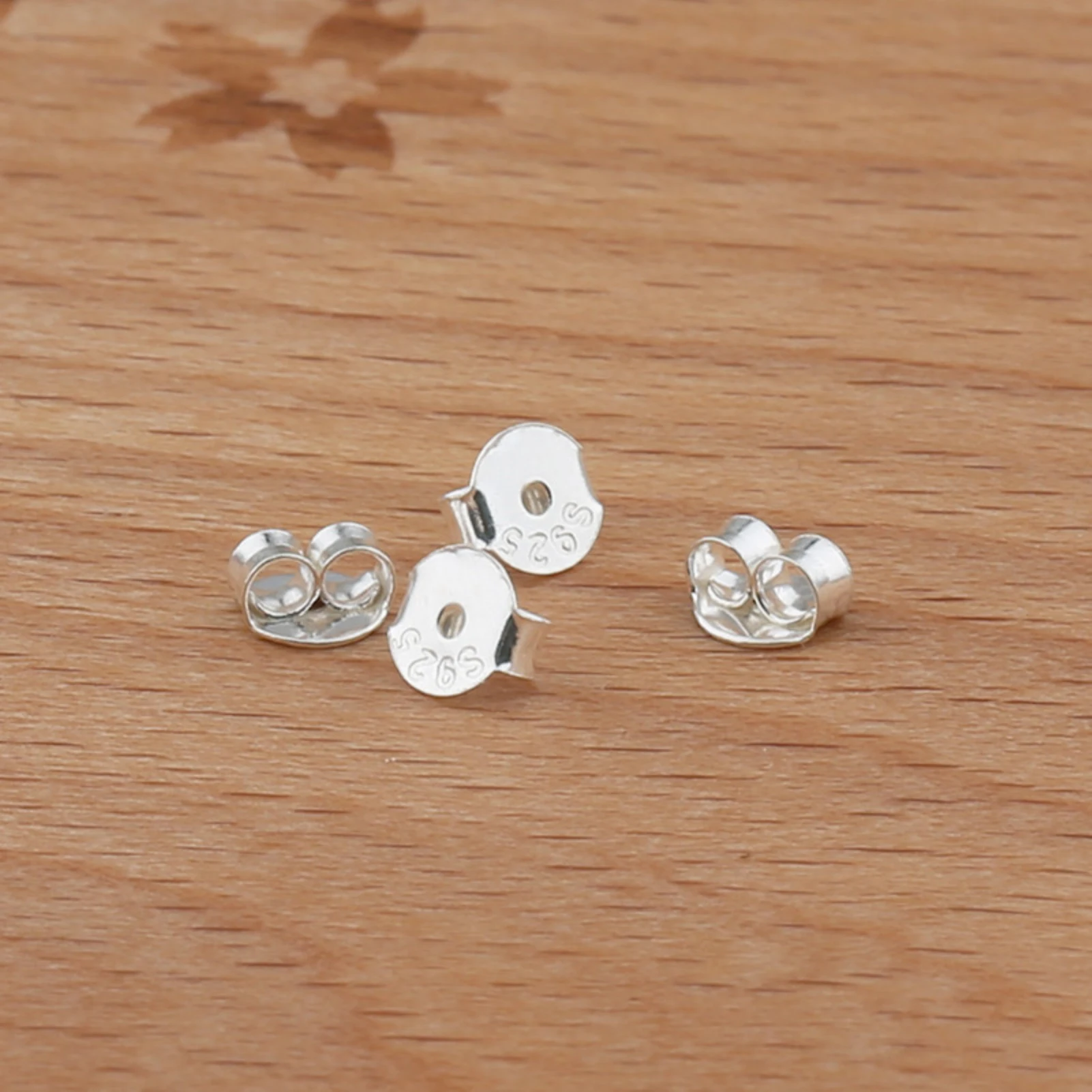 

20Pcs Silver Plated Ear Stud Women Earring Backings Stopper Jewelry Accessory 2020 new