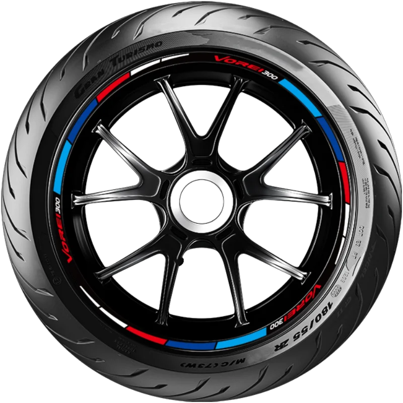 

Motorcycle Wheel Hub Rim Sticker Decal Decoration and Refitting Special Reflective for Dayang Vorei Dy300t-a